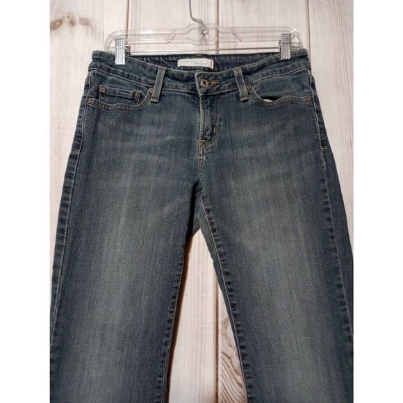 Levi's Jeans Ladies 8 Low Rise Bootcut Distressed - Picture 3 of 9